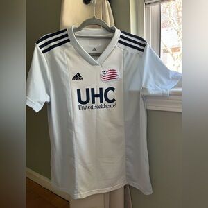 Adidas New England Revolution MLS 2019 Soccer Away Jersey Womens Sz Large